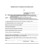 Top 8 Pierce County Wa Court Forms And Templates Free To Download In