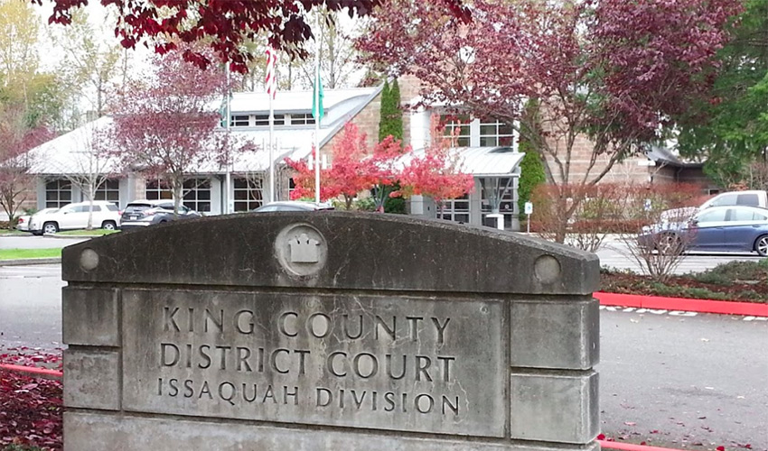 Traffic Infractions In King County District Court Issaquah Leist 