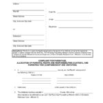 Uniform Domestic Relations Form 20 Uniform Juvenile Form 2 Download