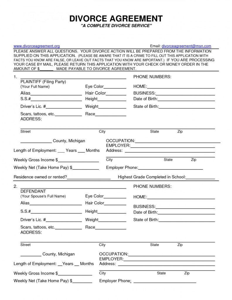 Wisconsin Circuit Court Divorce Forms