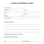 Withdrawal Form Fill Out And Sign Printable PDF Template SignNow