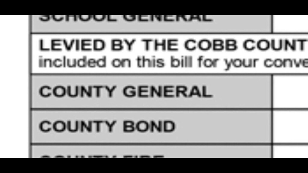Your 2014 Cobb County Tax Bill YouTube